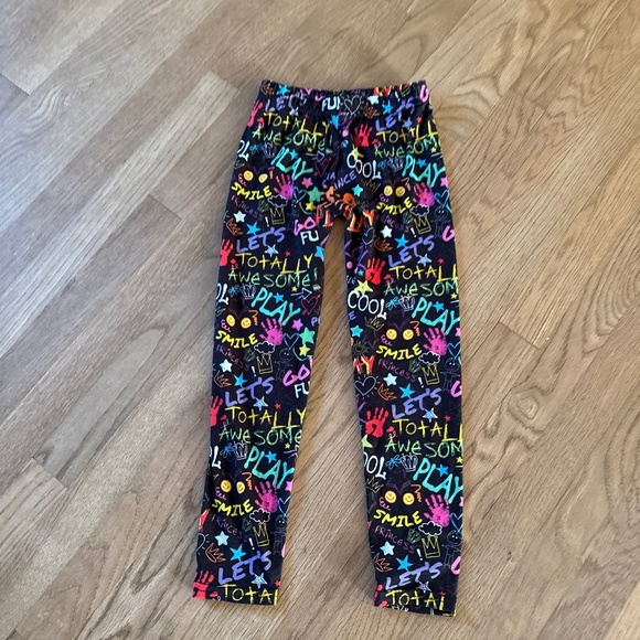 Fun colors girls leggings - Picture 1 of 4
